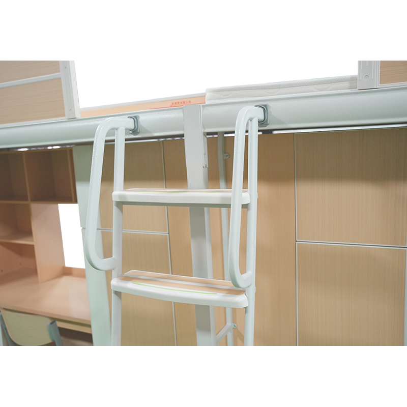 Comfortable Safe Modern 2 Persons Bunk Bed with Desk