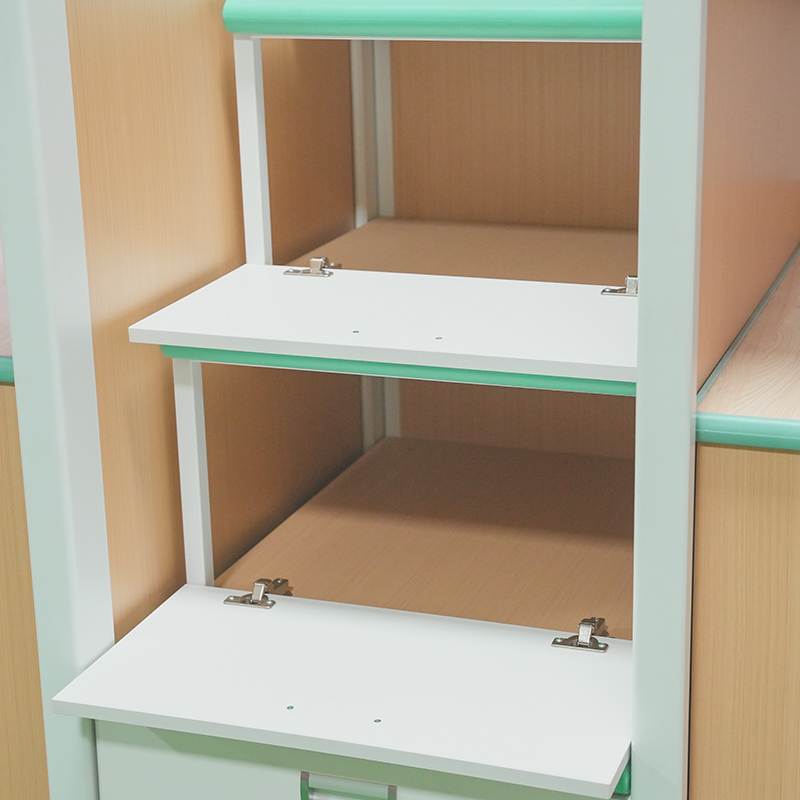 Modern Dormitory Elevated Bunk Bed for Students