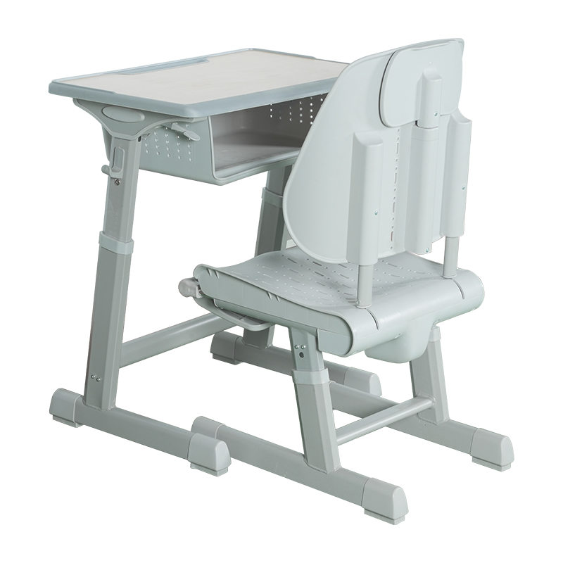 Durable Adjustable Classroom Desk and Chair Set