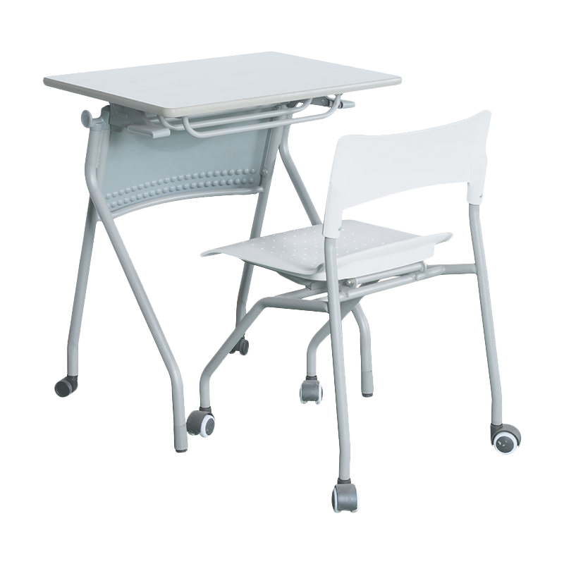 School Folding Flip Top Training Table and Chair Set