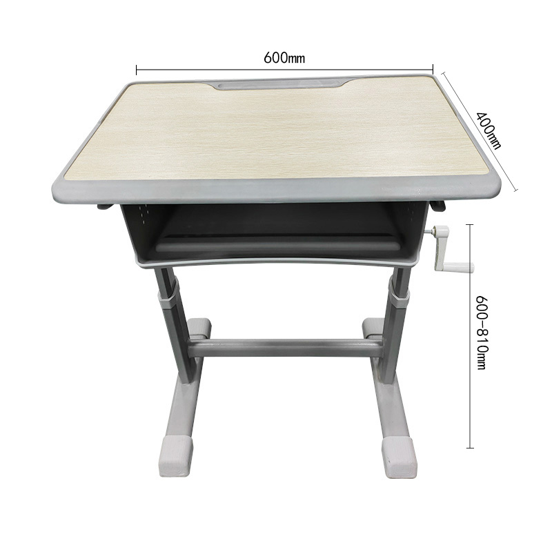 School Angle Height Adjustable Table and Chair