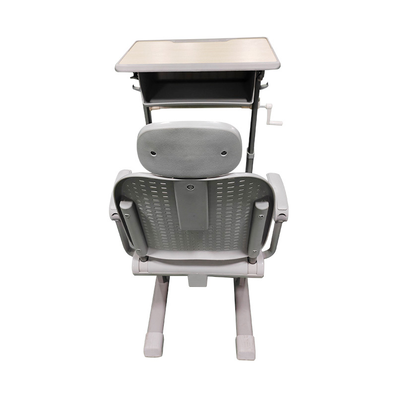 School Angle Height Adjustable Table and Chair