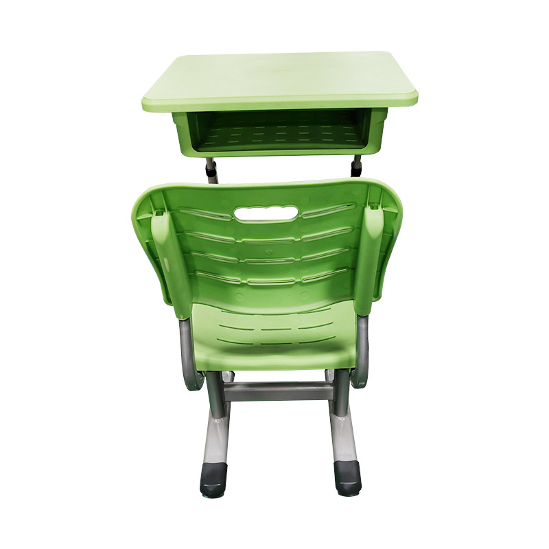 Single Desk and Chair Set For Middle School Used