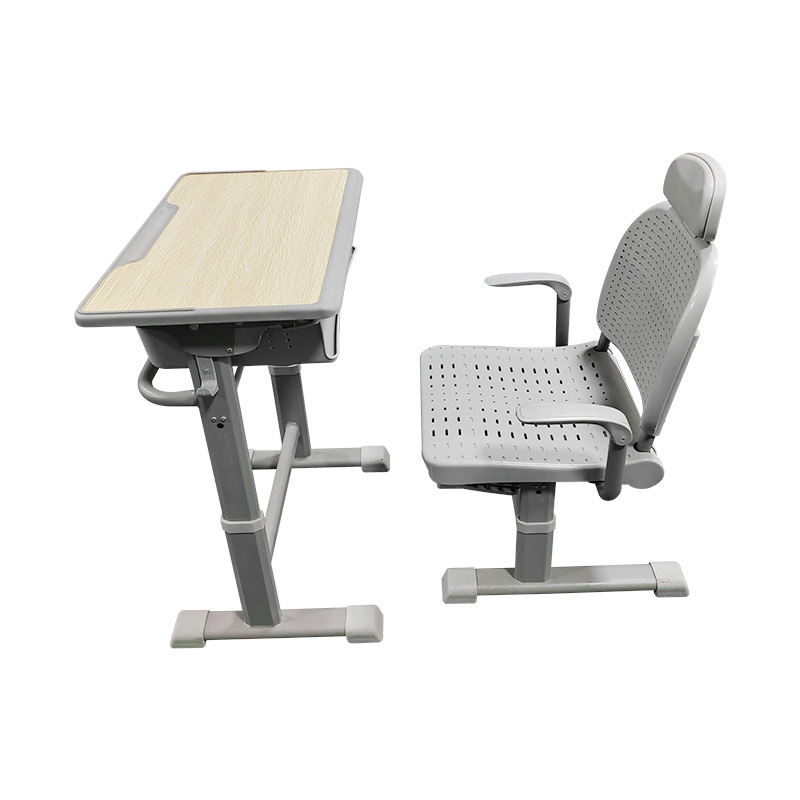 School Angle Height Adjustable Table and Chair