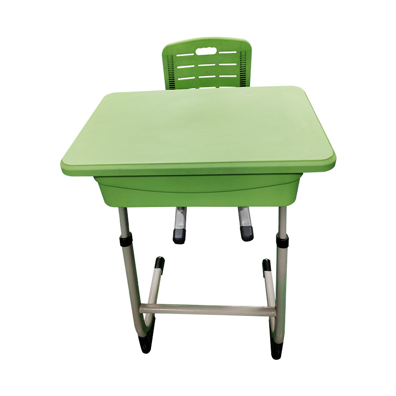 Single Desk and Chair Set For Middle School Used
