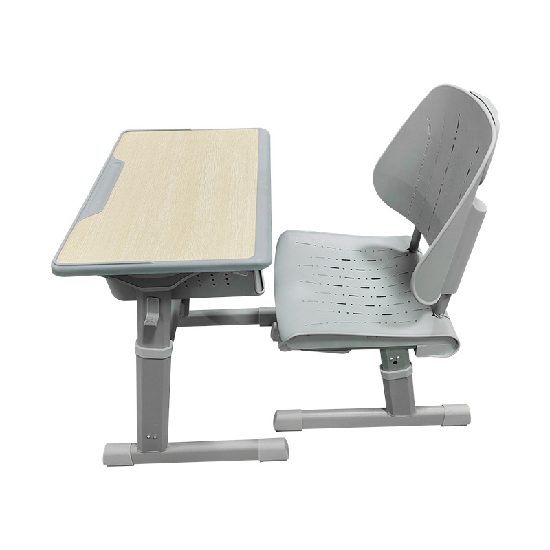 Durable Adjustable Classroom Desk and Chair Set