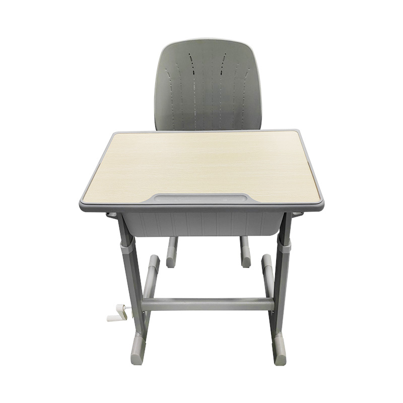 Durable Adjustable Classroom Desk and Chair Set