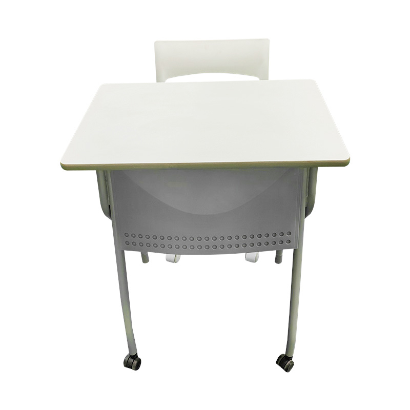School Folding Flip Top Training Table and Chair Set